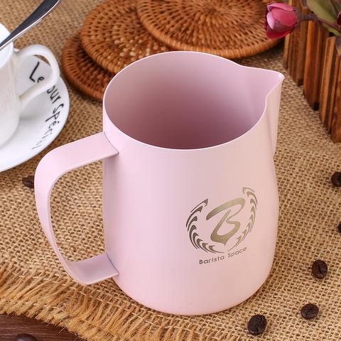 Barista Space Pitcher - Teflon Pink (600ml)