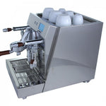 Vesuvius Dual Boiler Pressure Profiling Espresso Coffee Machine (Steel)