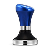 Barista Space New 58mm Smart Adjustable Handle Coffee Tamper - Blue